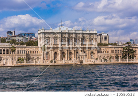 Dolmabahce palace near Bosphorus in Istanbul Dolmabahce palace near Bosphorus in Istanbul 10580538