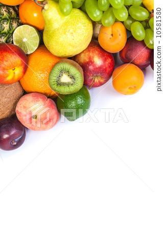 Huge group of fresh fruits 10581580