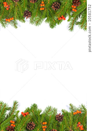 Christmas background. Eve framework 10581752