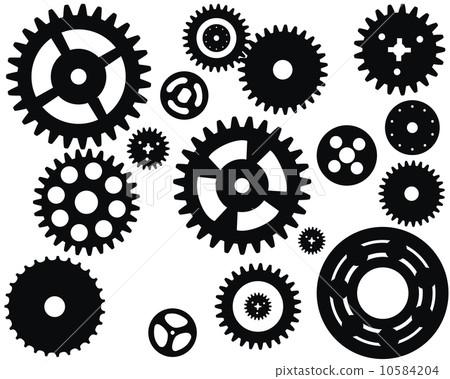 Machine Gear Wheel Cogwheel Vector Machine Gear Wheel Cogwheel Vector 10584204