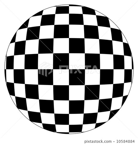 Black and white hypnotic background. 10584884
