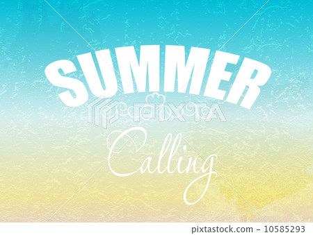 summer holidays poster vector illustration summer holidays poster vector illustration 10585293