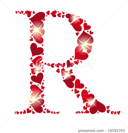 Alphabet of hearts vector illustration Alphabet of hearts vector illustration 10585703