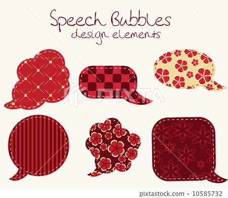 set of different speech bubbles, design elements set of different speech bubbles, design elements 10585732