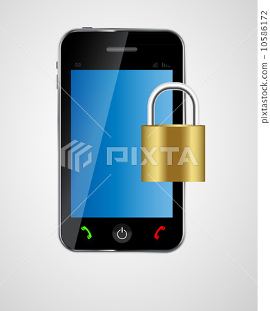 security phone concept vector illustration security phone concept vector illustration 10586172