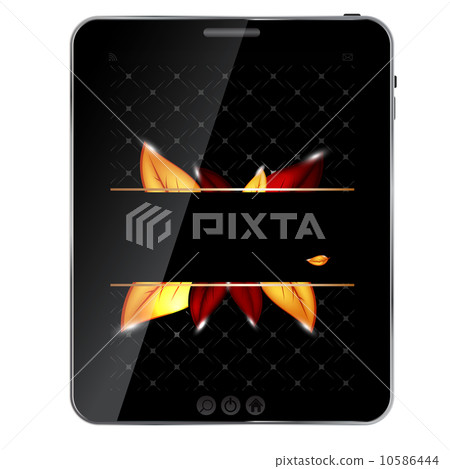 Autumnal leaf environmental background. Vector illustration 10586444