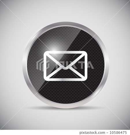 Shine glossy computer icon vector illustration Shine glossy computer icon vector illustration 10586475