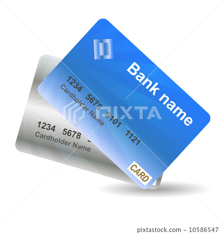 Credit card icon vector illustration Credit card icon vector illustration 10586547