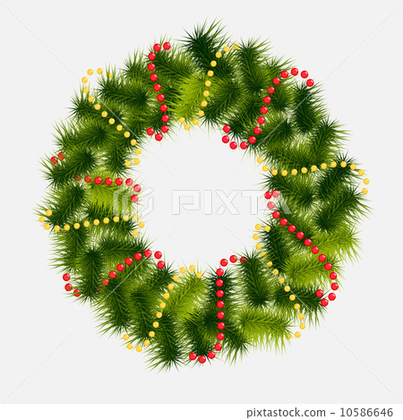 Abstract beauty Christmas and New Year background. Vector illust Abstract beauty Christmas and New Year background. Vector illust 10586646