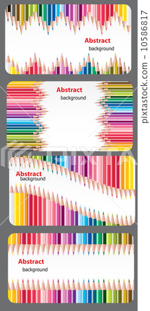 Business cards, tags, labels, invitations, etc. templates set 10586817