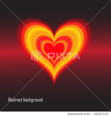 EPS10 vector abstract background with heart EPS10 vector abstract background with heart 10587152