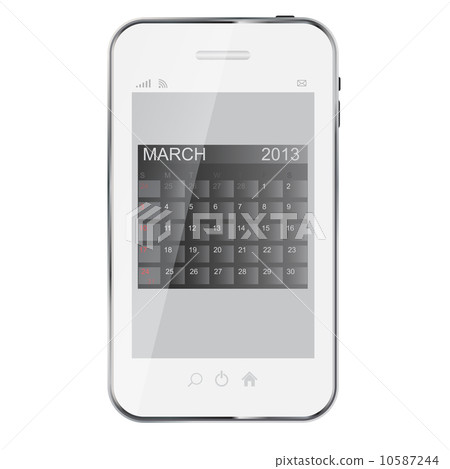 Abstract design mobile phone. Vector illustration 10587244