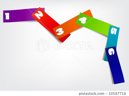 Concept of colorful banners for different business design. Vec 10587718