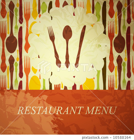 The concept of Restaurant menu. The concept of Restaurant menu. 10588164