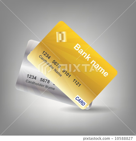 Credit card icon vector illustration Credit card icon vector illustration 10588827