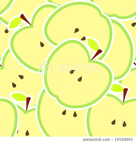 Apple vector illustration seamless pattern Apple vector illustration seamless pattern 10588993