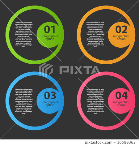 Infographic template vector illustration - Stock Illustration [10589362 ...