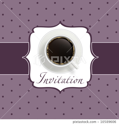 coffee invitation background 10589606