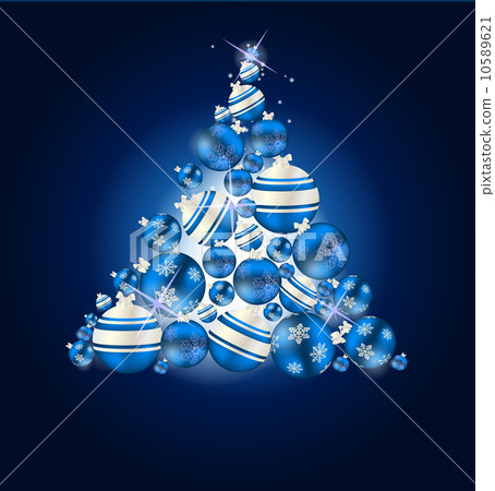 Abstract beauty Christmas and New Year background. vector illust Abstract beauty Christmas and New Year background. vector illust 10589621
