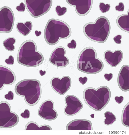 valentine seamless hearts pattern background 10590474