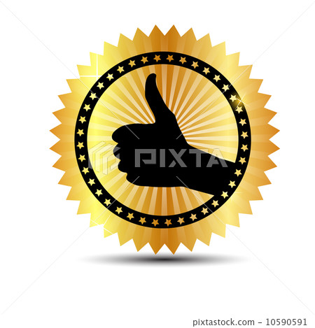 Vector best choice label with red ribbon. Vector best choice label with red ribbon. 10590591