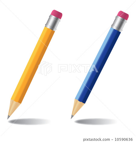 Pencil vector illustration set. Eps 10. 10590636