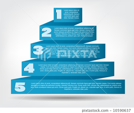 Concept of colorful origami for different business design. Vect Concept of colorful origami for different business design. Vect 10590637