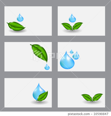 Set of nature gift cards. Set of nature gift cards. 10590847