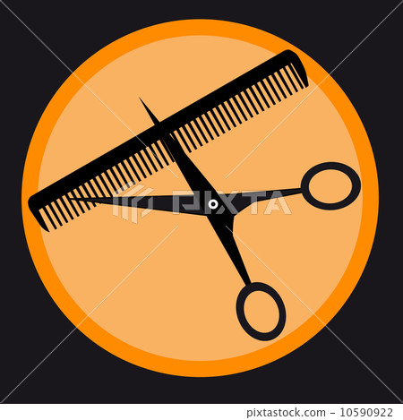 Barber tools - vector illustration - Stock Illustration [10590922] - PIXTA