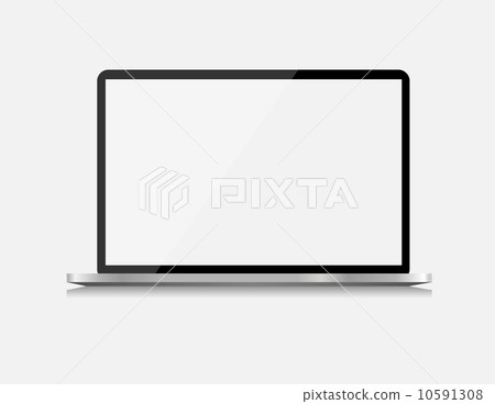 Laptop Computer Vector Illustration 10591308