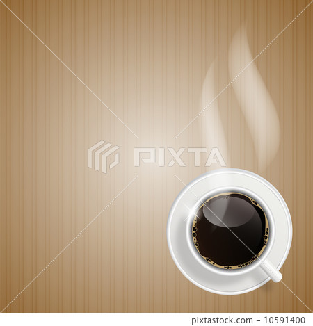 Abstract coffee background vector illustration 10591400