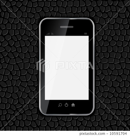 Realistic mobile phone vector illustration Realistic mobile phone vector illustration 10591704