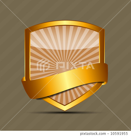 Vector gold sign, label template Vector gold sign, label template 10591955