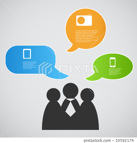 Infographic template business vector illustration 10592174