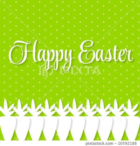 Easter Background Vector Illustration 10592188
