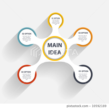 Infographic business template vector illustration 10592189