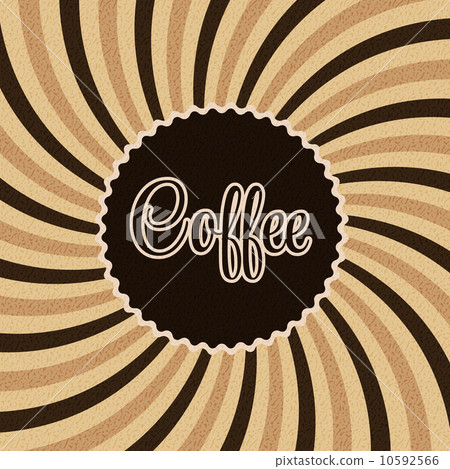 Coffee abstract hypnotic background. vector illustration Coffee abstract hypnotic background. vector illustration 10592566