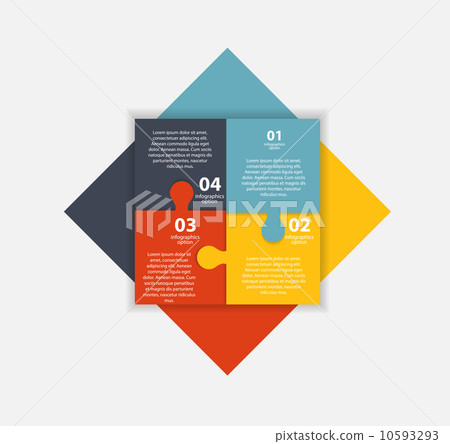 Infographic business template vector illustration Infographic business template vector illustration 10593293