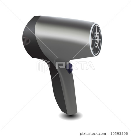 Hair Dryer Icon Vector Illustration 10593396