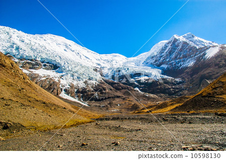 Tibet scene- Plateau glacier- Kanola 10598130