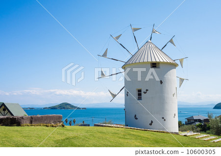 小豆島橄欖園希臘風車 10600305