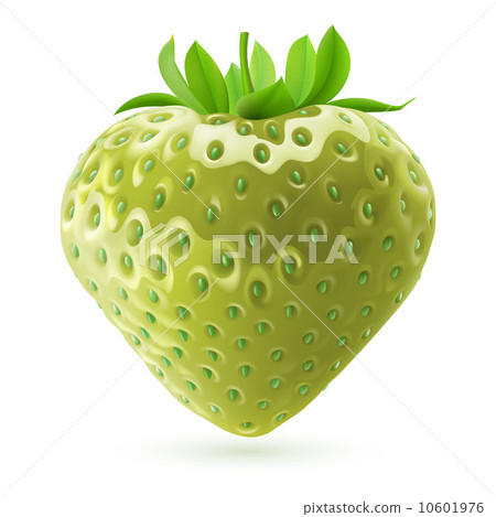 Unripe strawberry 10601976