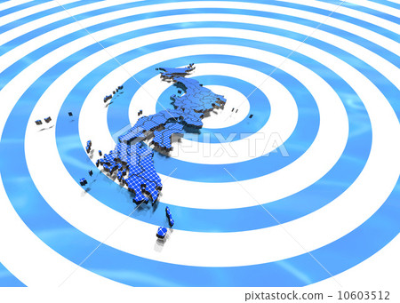 Japan map of solar panels - Stock Illustration [10603512] - PIXTA
