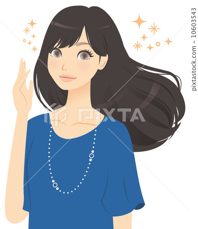 Beautiful hair ladies 10603543