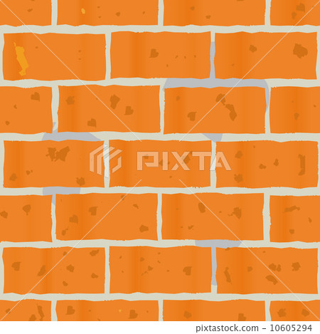 Background as wall of red bricks 10605294