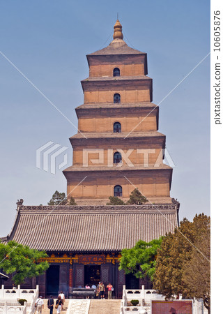 Giant Wild Goose Pagoda, Xi'an, China 10605876