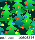 Seamless pattern with holidays christmas-trees 10606236