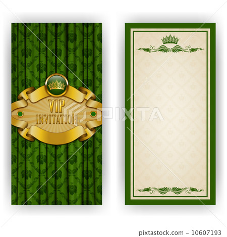 Vip Lay Design Sample Elegant template for vip luxury invitation - Stock Illustration ...