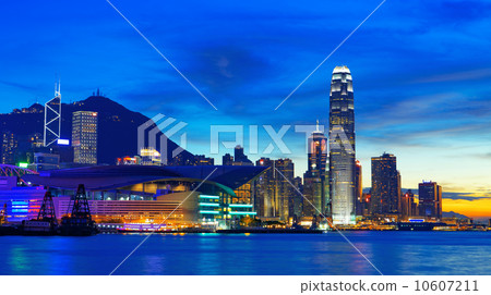 Hong kong sunset 10607211