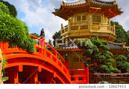 Pavilion of Absolute Perfection in the Nan Lian Garden, Hong Kon 10607453